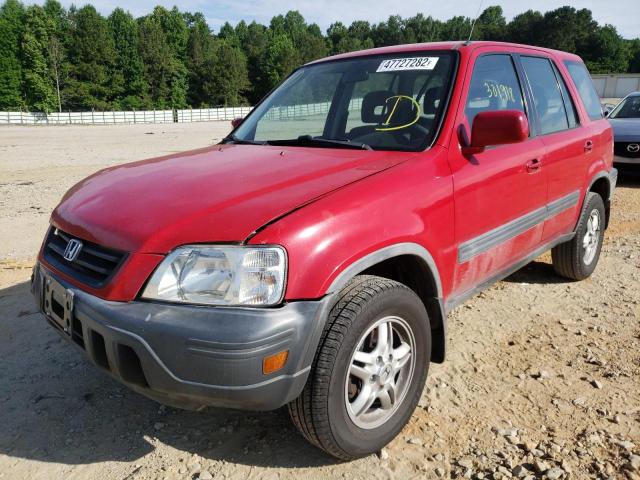 Photo 2 from auction – 2001 HONDA CR-V EX with VIN JHLRD18661C043142