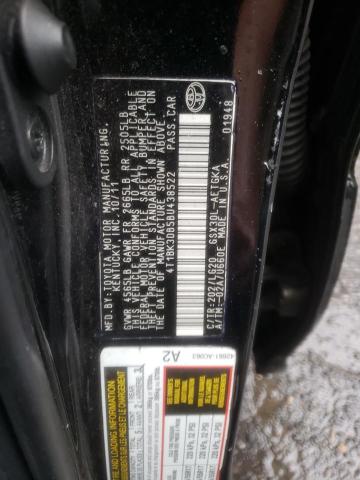 Photo 10 from auction – 2011 TOYOTA AVALON BAS with VIN 4T1BK3DB5BU438522