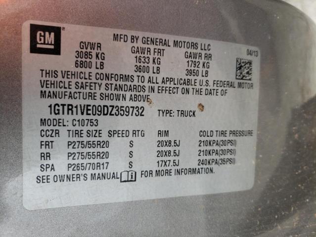 Photo 10 from auction – 2013 GMC SIERRA C15 with VIN 1GTR1VE09DZ359732