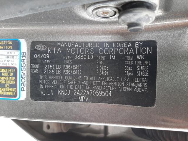 Photo 10 from auction – 2010 KIA SOUL + with VIN KNDJT2A22A7059504