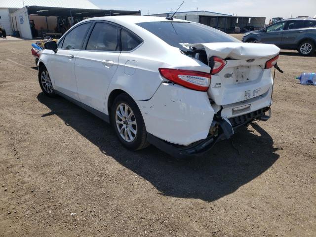 Photo 3 from auction – 2016 FORD FUSION S with VIN 3FA6P0G71GR190920