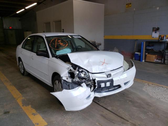HONDA CIVIC LX 2004 with VIN 2HGES16544H617686 - Photo from auction