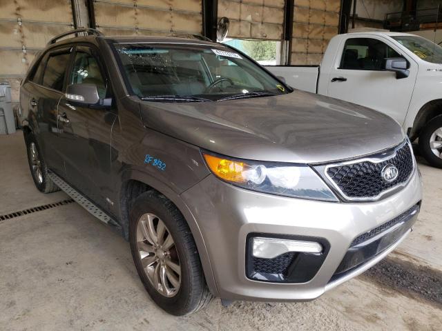 KIA SORENTO SX 2013 with VIN 5XYKWDA26DG326058 - Photo from auction