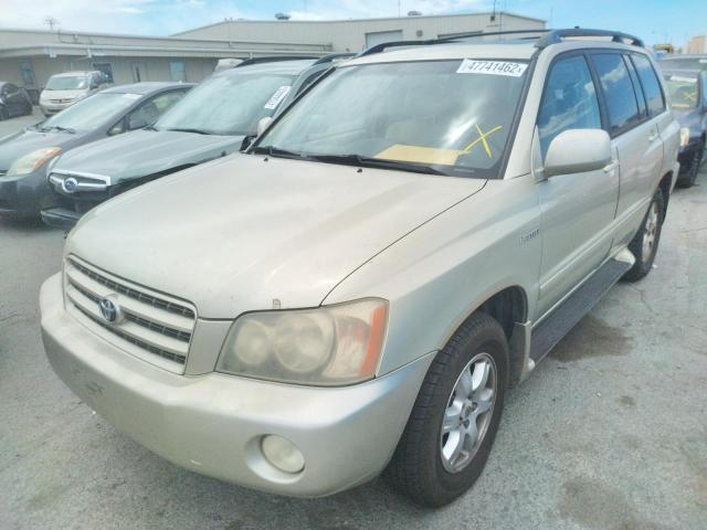 Photo 2 from auction – 2003 TOYOTA HIGHLANDER with VIN JTEGF21AX30095036