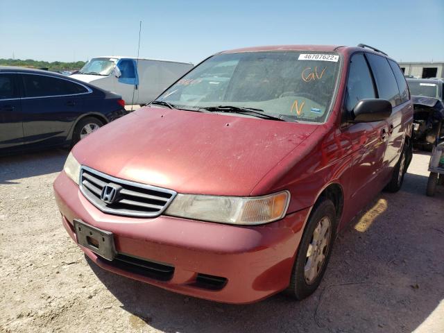 Photo 2 from auction – 2002 HONDA ODYSSEY EX with VIN 2HKRL18952H532647