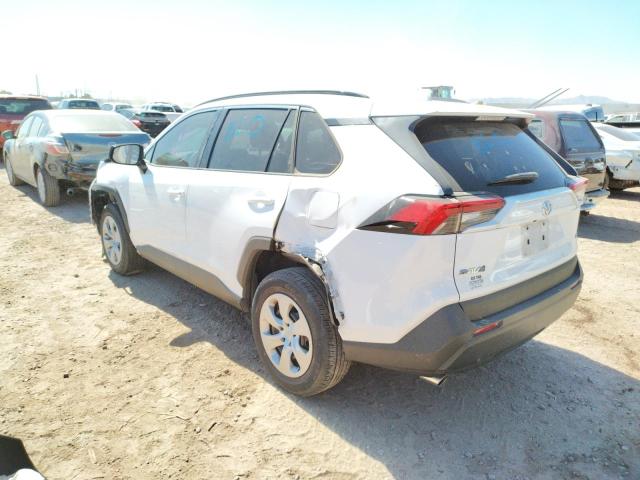 Photo 3 from auction – 2021 TOYOTA RAV4 LE with VIN 2T3H1RFV8MC098155