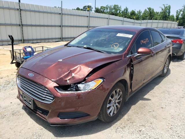 Photo 2 from auction – 2015 FORD FUSION S with VIN 3FA6P0G76FR218533