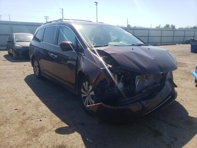 HONDA ODYSSEY EX 2014 with VIN 5FNRL5H62EB073223 - Photo from auction