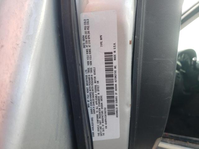 Photo 10 from auction – 2005 SUBARU LEGACY OUT with VIN 4S4BP61C357302702