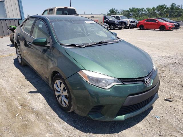 TOYOTA COROLLA L 2014 with VIN 2T1BURHE0EC034292 - Photo from auction