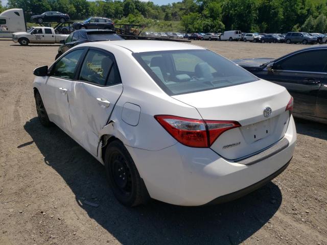 Photo 3 from auction – 2016 TOYOTA COROLLA L with VIN 2T1BURHE3GC722192