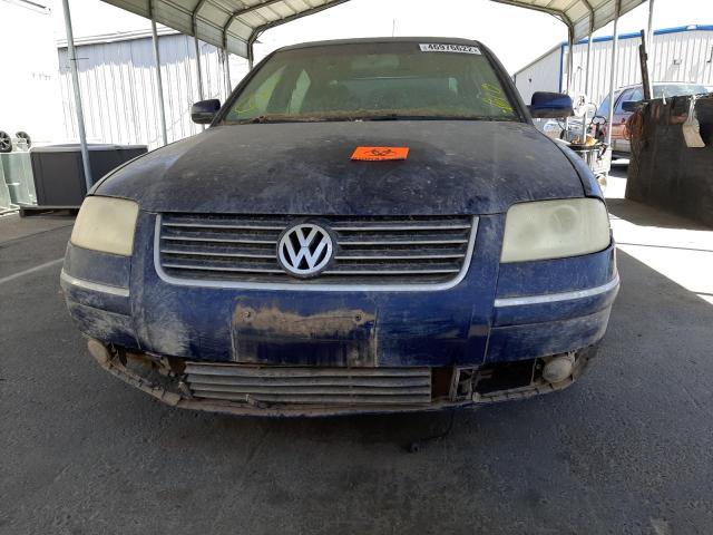 Photo 9 from auction – 2002 VOLKSWAGEN PASSAT GLX with VIN WVWRH63B32P359255