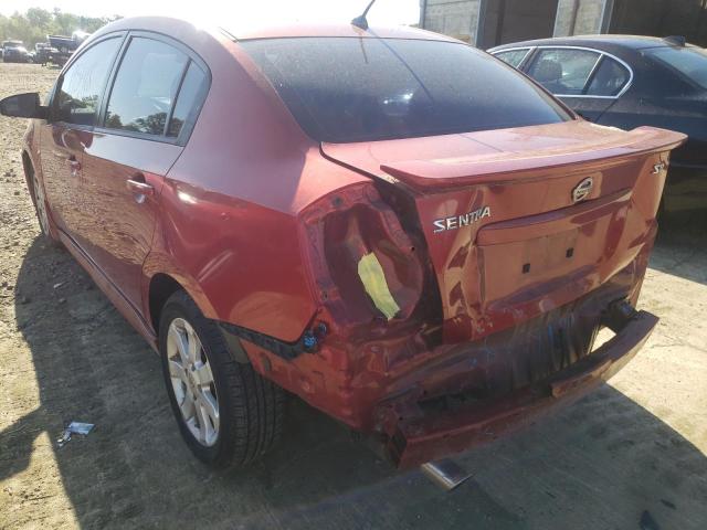 Photo 3 from auction – 2010 NISSAN SENTRA E with VIN 3N1AB6AP0AL659958