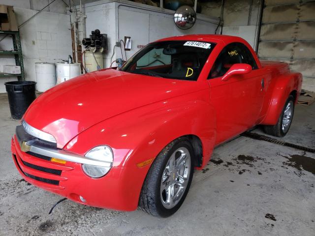 Photo 2 from auction – 2003 CHEVROLET SSR with VIN 1GCES14P53B100245