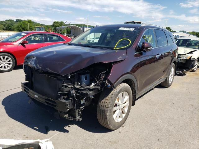 Photo 2 from auction – 2016 KIA SORENTO LX with VIN 5XYPG4A35GG058006