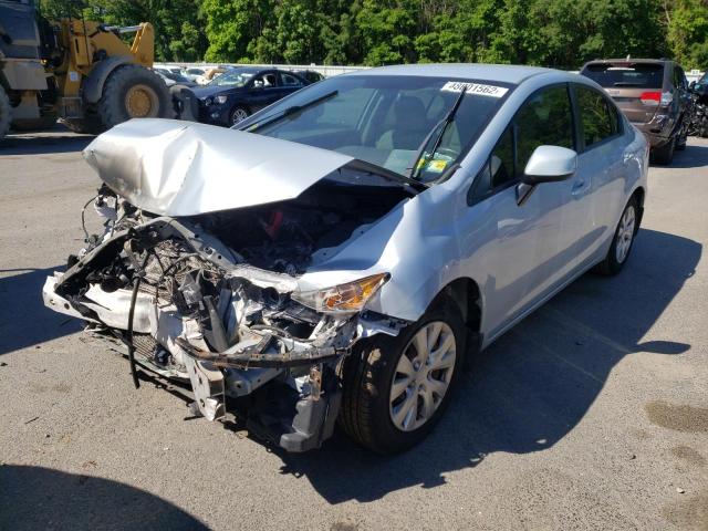 Photo 2 from auction – 2012 HONDA CIVIC LX with VIN 2HGFB2F54CH555814