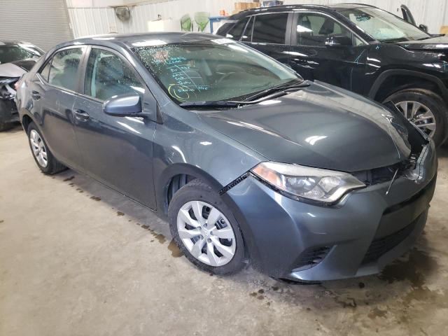 TOYOTA COROLLA L 2014 with VIN 2T1BURHE3EC228217 - Photo from auction