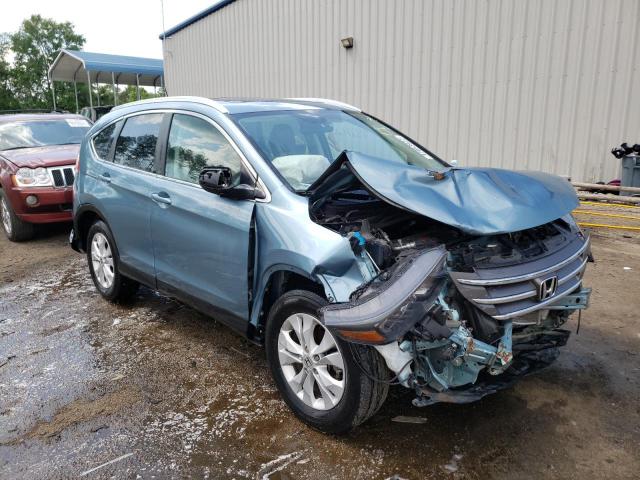 HONDA CR-V EXL 2014 with VIN 2HKRM4H75EH613732 - Photo from auction