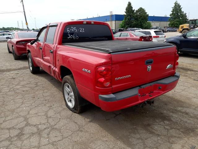 Photo 3 from auction – 2008 DODGE DAKOTA SXT with VIN 1D7HW38K58S613066