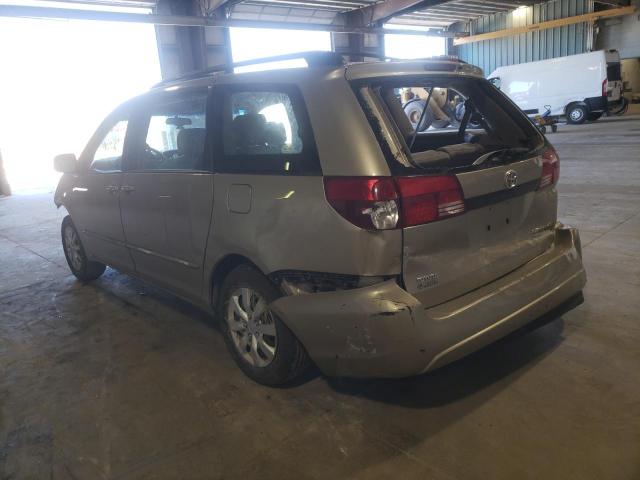 Photo 3 from auction – 2004 TOYOTA SIENNA CE with VIN 5TDZA23C74S220969