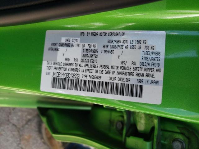 Photo 10 from auction – 2011 MAZDA MAZDA2 with VIN JM1DE1HY3B0128321