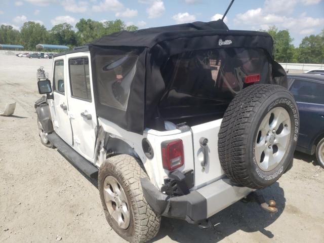 Photo 3 from auction – 2014 JEEP WRANGLER U with VIN 1C4BJWEG2EL291556