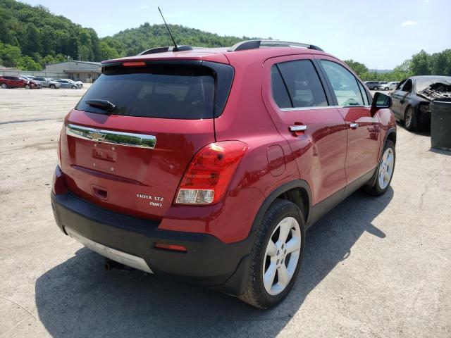 Photo 4 from auction – 2015 CHEVROLET TRAX LTZ with VIN KL7CJTSB3FB142010