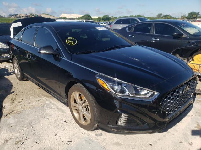 HYUNDAI SONATA LIM 2019 with VIN 5NPE34AF0KH820415 - Photo from auction
