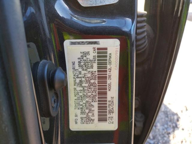 Photo 10 from auction – 2013 TOYOTA COROLLA BA with VIN 5YFBU4EE8DP189274