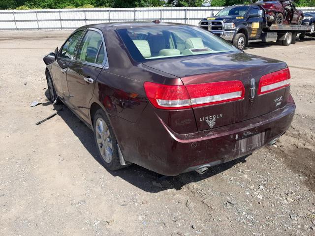 Photo 3 from auction – 2012 LINCOLN MKZ with VIN 3LNHL2JC0CR803955