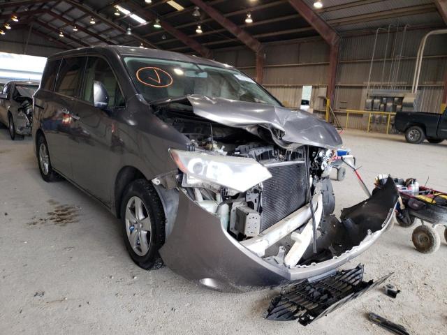 NISSAN QUEST S 2015 with VIN JN8AE2KP0F9124709 - Photo from auction