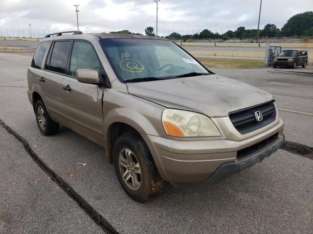 HONDA PILOT EXL 2004 with VIN 2HKYF18534H532312 - Photo from auction