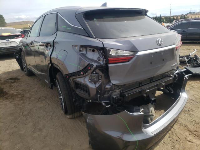 Photo 3 from auction – 2017 LEXUS RX 450H BA with VIN 2T2BGMCAXHC012234