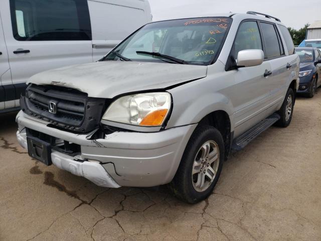 Photo 2 from auction – 2003 HONDA PILOT EXL with VIN 2HKYF18653H611343