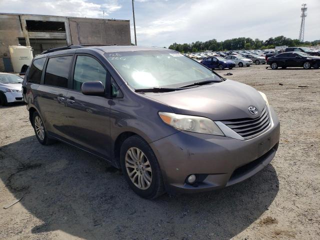 TOYOTA SIENNA XLE 2012 with VIN 5TDYK3DC2CS243670 - Photo from auction