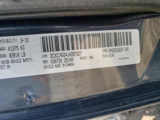 Photo 10 from auction – 2018 CHRYSLER 300 with VIN 2C3CCAGG4JH267527