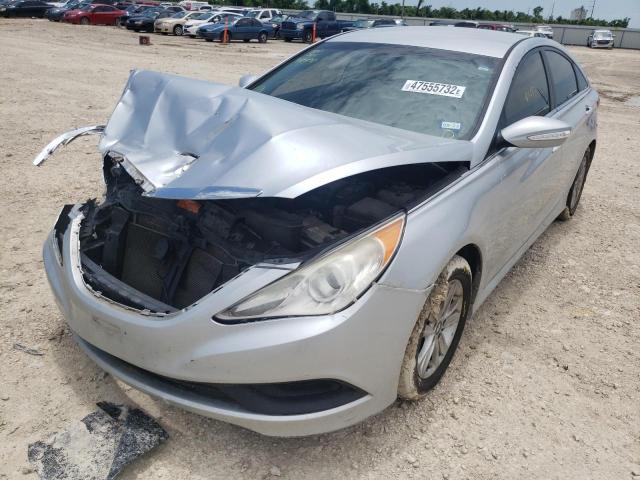 Photo 2 from auction – 2014 HYUNDAI SONATA GLS with VIN 5NPEB4AC4EH931790