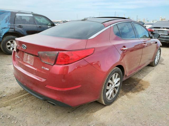 Photo 4 from auction – 2014 KIA OPTIMA EX with VIN 5XXGN4A7XEG340698