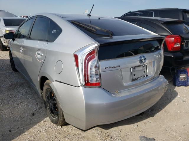 Photo 3 from auction – 2013 TOYOTA PRIUS with VIN JTDKN3DU0D0337878