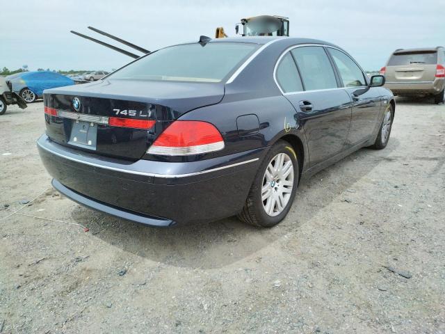 Photo 4 from auction – 2003 BMW 745 LI with VIN WBAGN634X3DR15790