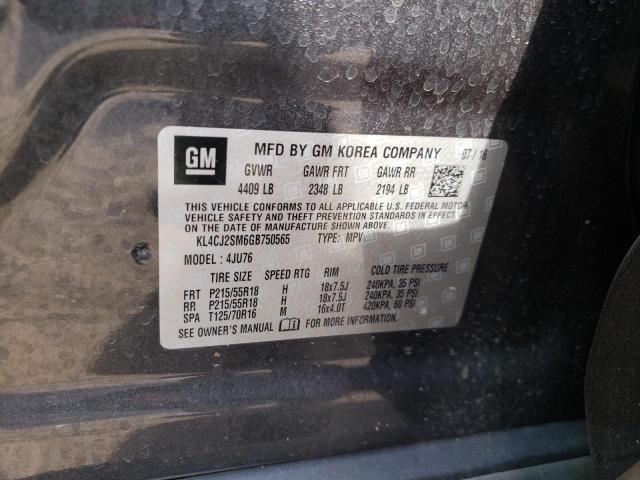 Photo 10 from auction – 2016 BUICK ENCORE SPO with VIN KL4CJ2SM6GB750565