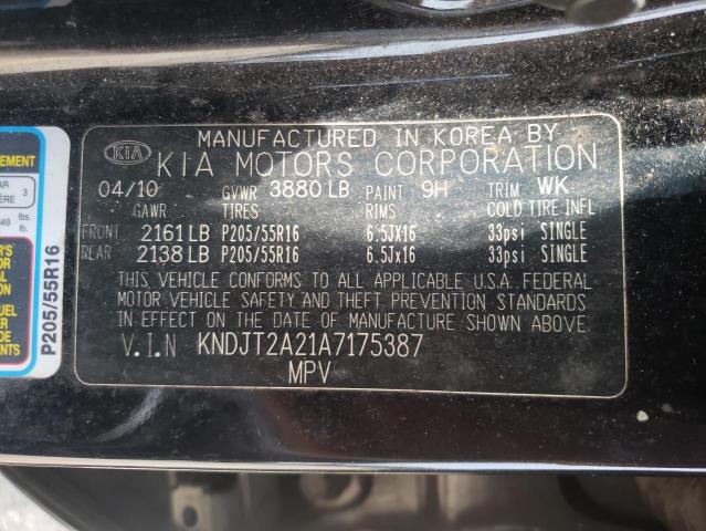 Zdjęcie 10 z aukcji – 2010 KIA SOUL + z VIN KNDJT2A21A7175387