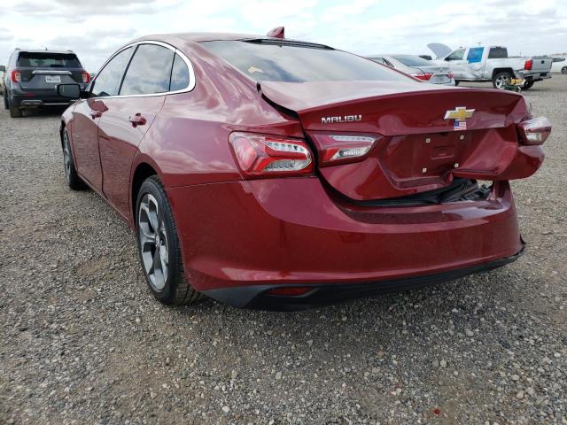 Photo 3 from auction – 2020 CHEVROLET MALIBU LT with VIN 1G1ZD5ST2LF105844