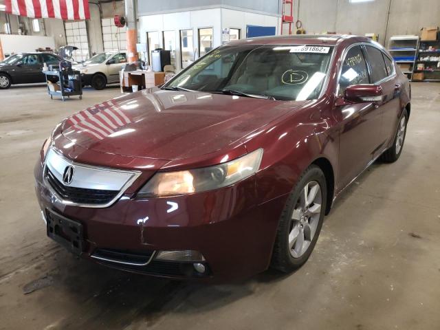 Photo 2 from auction – 2013 ACURA TL TECH with VIN 19UUA8F58DA009966