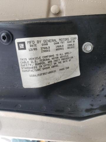 Photo 10 from auction – 2006 SATURN ION LEVEL with VIN 1G8AJ55F86Z166812