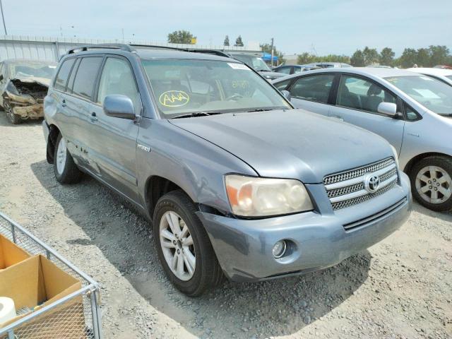 TOYOTA HIGHLANDER 2007 with VIN JTEGW21A670019013 - Photo from auction