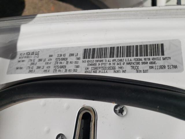 Photo 10 from auction – 2016 RAM 1500 LONGH with VIN 1C6RR7PT5GS185366