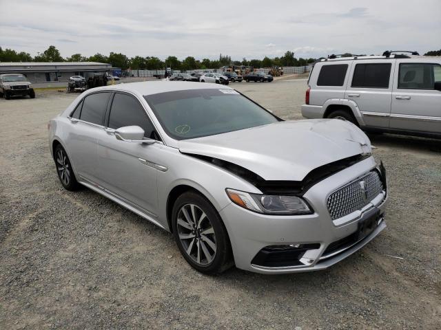 LINCOLN CONTINENTA 2018 with VIN 1LN6L9PK6J5606075 - Photo from auction