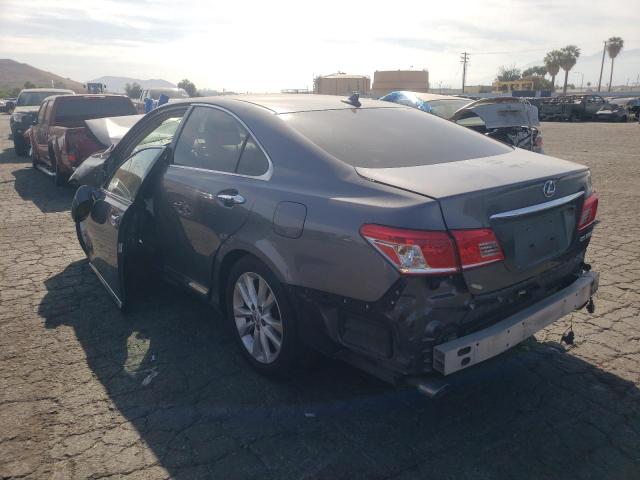 Photo 3 from auction – 2012 LEXUS ES 350 with VIN JTHBK1EG9C2499922