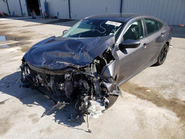 Photo 2 from auction – 2019 HONDA CIVIC LX with VIN 2HGFC2F65KH527492